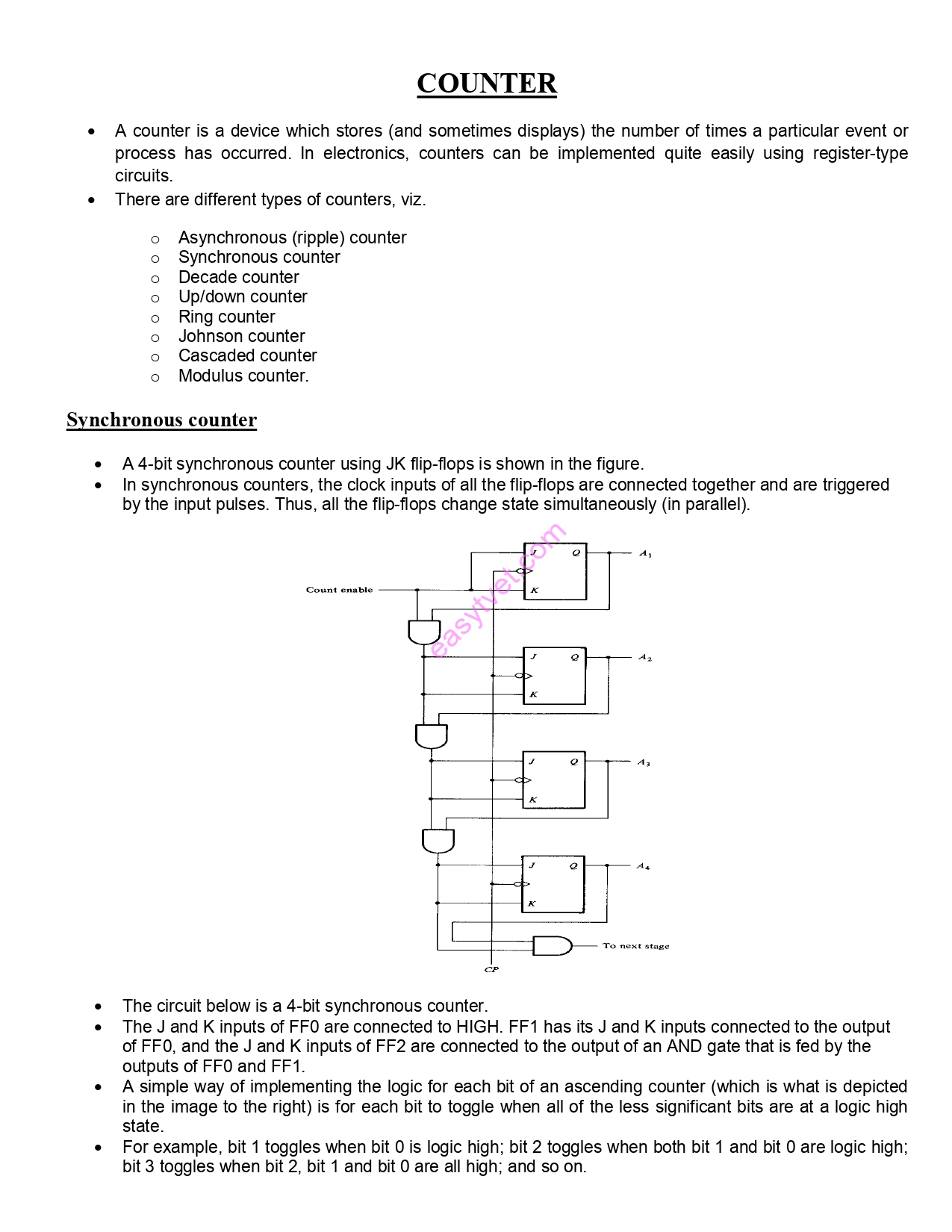 Verilog Code For 4 Bit Ring Counter With Testbench | PDF | Electronic  Circuits | Electronic Design